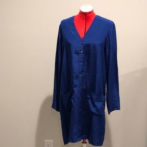 Roberta Freymann Tunic Button Front Dress